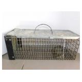 Havahart live animal trap, 6.5' square x 16'