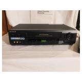 Sony VCR w/ flash rewind & remote,