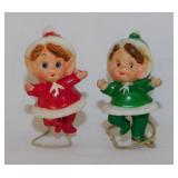 Vintage Christmas: 2 Dexter's dancing pixie elf