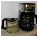 Mr. Coffee digital 12 cup coffee maker w/ extra