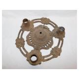 Antique cast iron art deco style ceiling light
