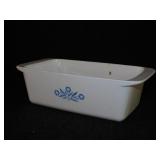 Corning Blue Cornflower loaf pan & roaster -
