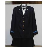Vintage ladies military WAVES Navy dress jacket &