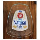 Lighted Anheuser-Busch Natural Light beer bar sign