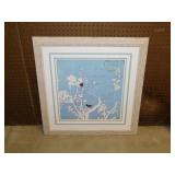 Song Birds print by Amy Melious, matted & framed,