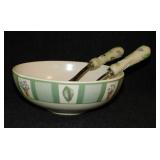 1997 Pfaltzgraff Naturewood: Salad bowl w/
