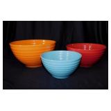 Pioneer Woman Ribbed Flea Market ceramic bowls,