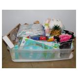 Easter decorations & paper goods in 27 qt.