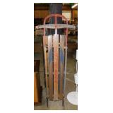Vintage Jet Magic Winter snow sled, 58" long