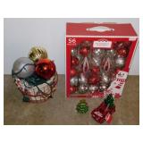 Christmas ornaments & light decorations: