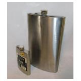 Home Bar 8 oz. stainless flask -