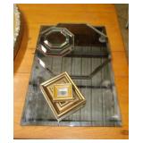 2 Mid Century Wee Arts miniature framed wall