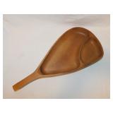 Mid Century Japan Suzuki wood relish tray - Hand