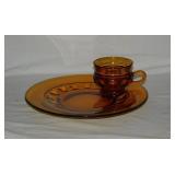11 Indiana amber glass King