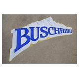 1990 Anheuser-Busch Busch beer embossed metal