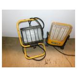 2 portable halogen work lights - Nitelighter LED