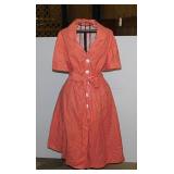 5 vintage ladies dresses: 3 handmade,