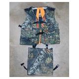 Russell Outdoors hunter orange & camouflage