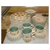 1997 Pfaltzgraff Naturewood dinnerware: 10 dinner