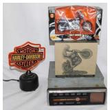 Harley-Davidson Motorcycle items: CD radio head