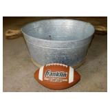 Galvanized Cold Beer tub w/ rope handles,