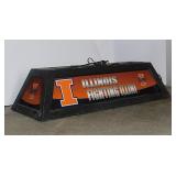University of Illinois Fighting Illini pool table