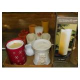 Candles: Pier 1 flameless 12" pillar candle in