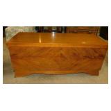 Vintage Lane cedar chest, lock removed for safety