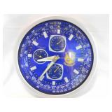 Citizen Gallery Blue Angels wall clock weather