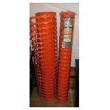 2 rolls Safety Snow Fence - Roll of white banquet
