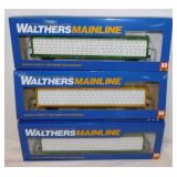 3 new Walthers Mainline Centerbeam railroad
