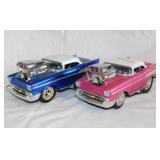 2 Muscle Machines diecast 1957 Chevrolet Bel Air