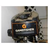 Vintage Sears Gamefisher outboard boat motor,