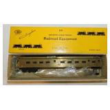 Vintage Suydam brass Lounge-Dorm railroad train