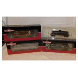 3 new InterMountain railroad train engines & cars