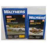 Railroad train miniature building kits: