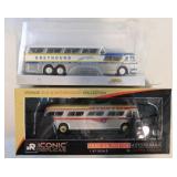 Diecast & plastic toy vehicles: Greyhound bus -