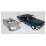 Maisto diecast Porsche 550A Spyder, 8' long -