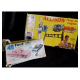 2 model kits in box: AMT 1949 Ford Club Coupe -