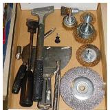 Tools: Brass coasted crimped wire brushes - Long