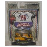4 M2 Machines Ground Pounders diecast cars on