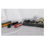 Vintage diecast model railroad train locomotive