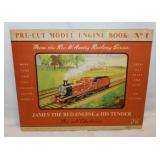 Vintage railroad train items: Rare pre-cut model