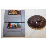 2 Super Nintendo video games: Final Fight and