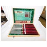 8 piece Windsor design high speed steel HSS