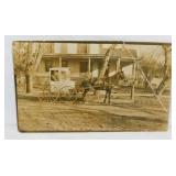 16 antique RPPC real photo postcards