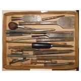 Wood chisels & punches