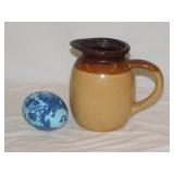 Ceramic household collectible items: Ireland egg