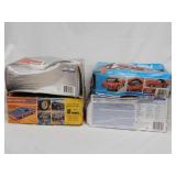 4 automobile model kits in box: American Metal