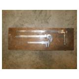 3 vintage precision measuring tools: Browne &